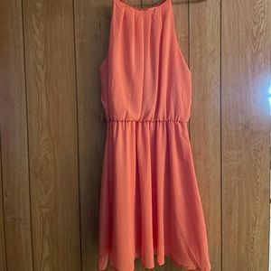 Coral Dress